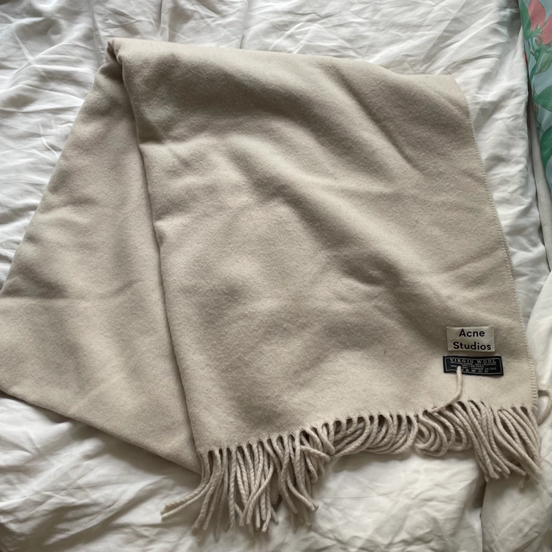 Beige scarf - 90