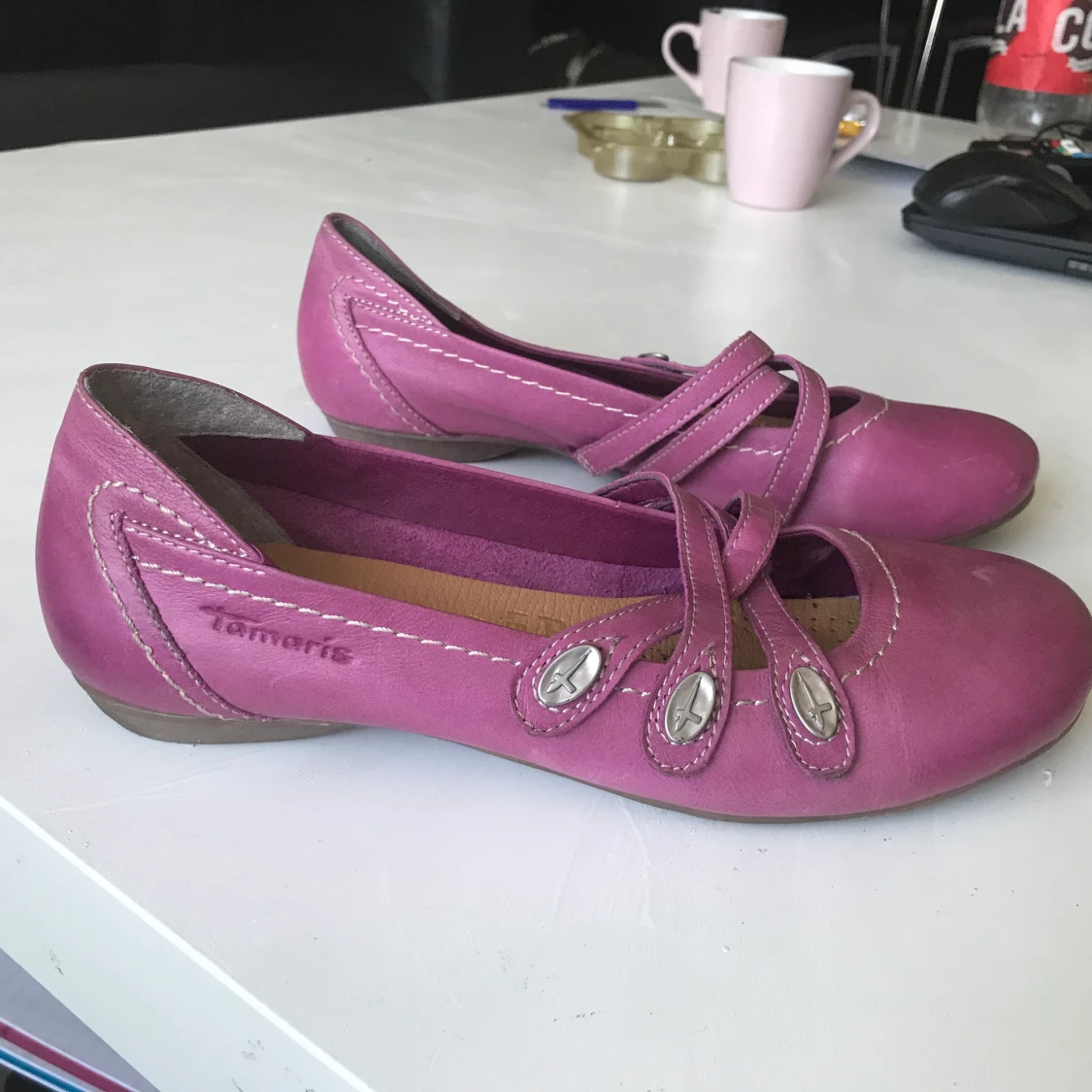 Tamaris, skinn skor, Strl:36 - 90