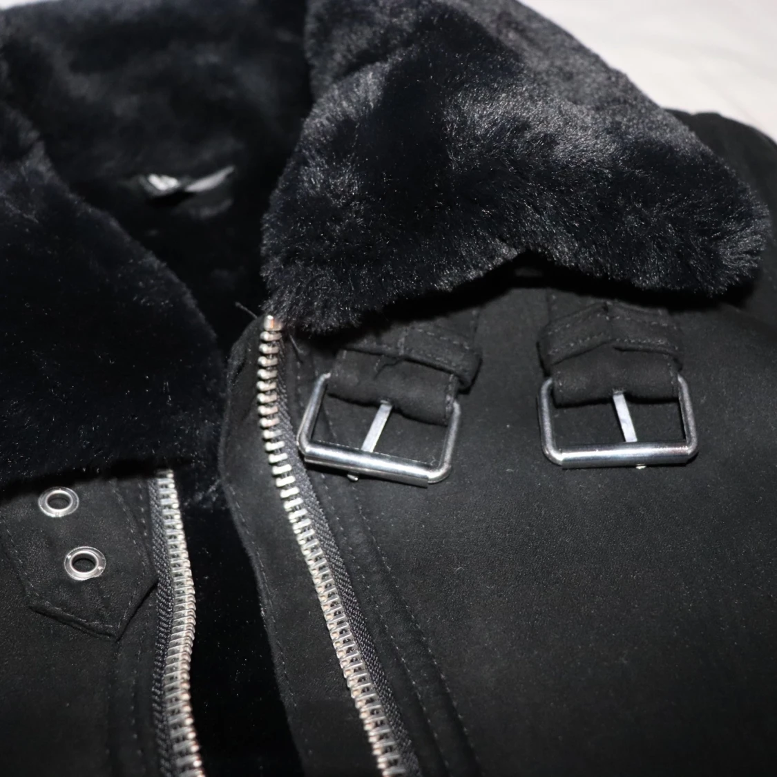 Biker jacka i storlek 38 - 91