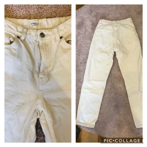 Benvita jeans från lindex - Nya jeans från Lindex. Endast använda en gång! 34
