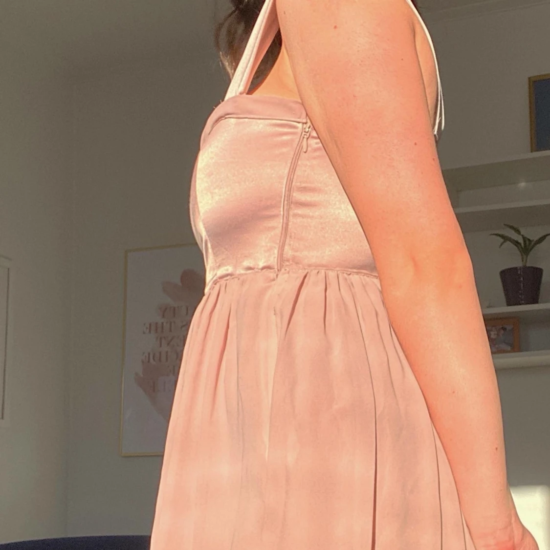 Balklänning ljus rosa - 90