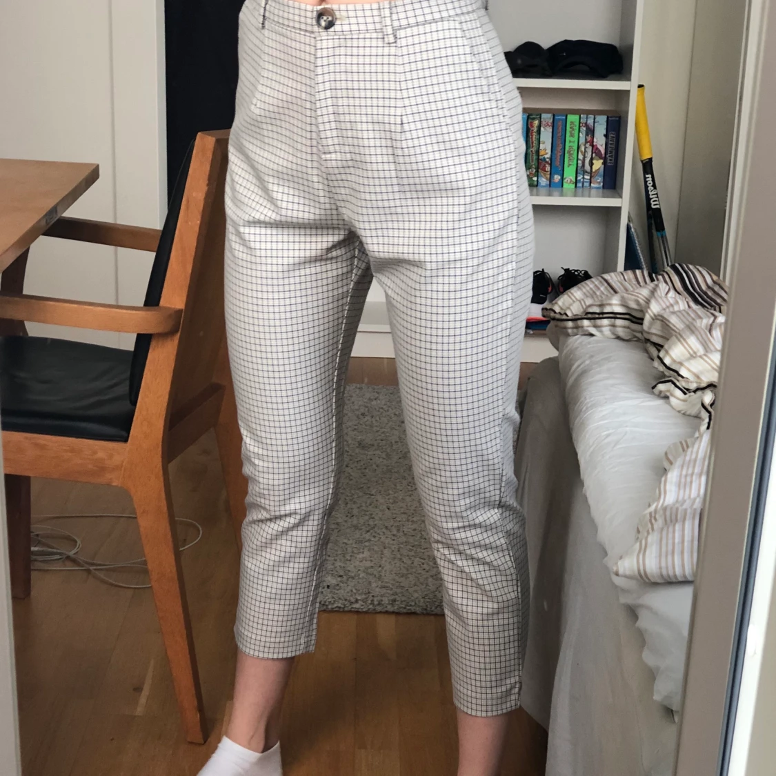 Rutiga kostymbyxor  - 91