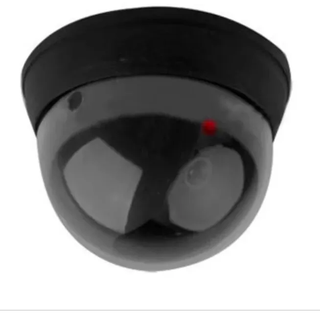 INTRESSEKOLL!!: dummies kamera. Fejk övervakningskamera. Lyser rött så ser ut som den filmar. 49kr för 2st . Övrigt.
