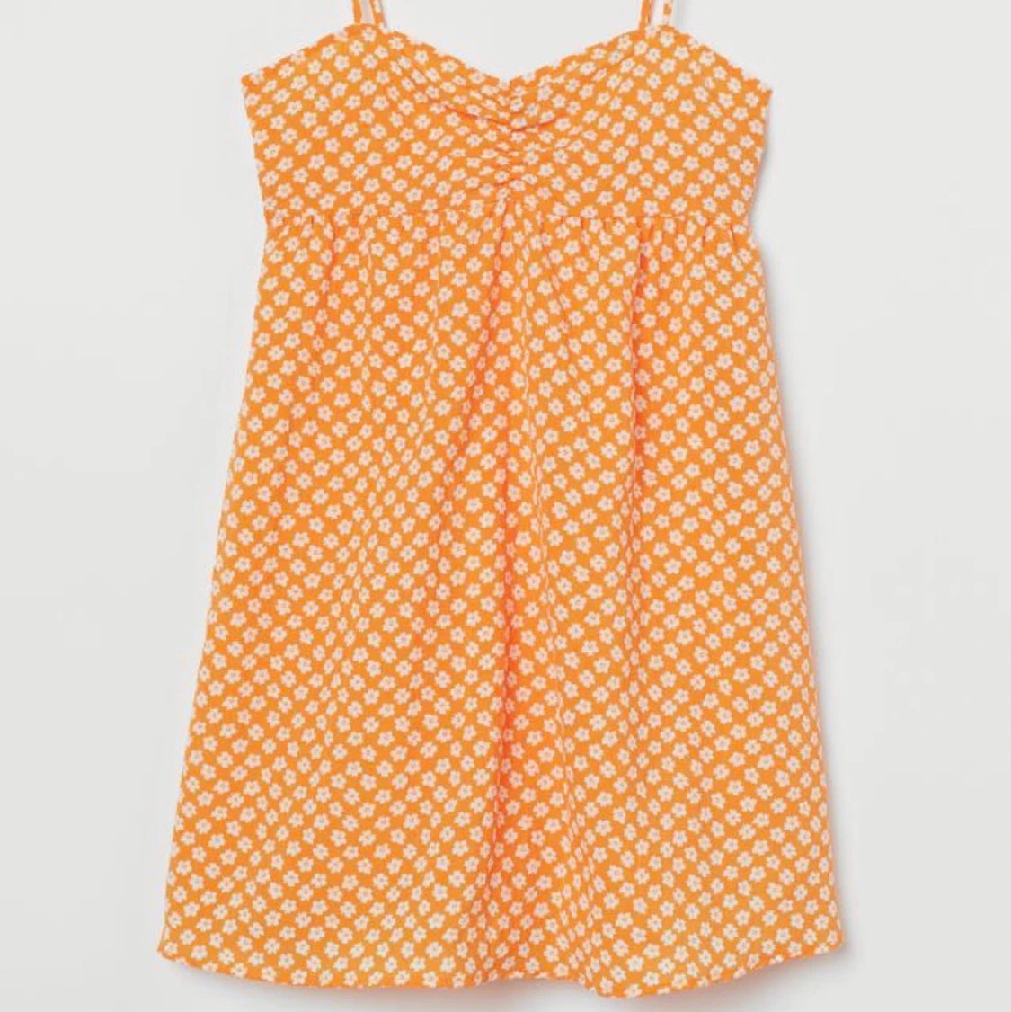 Orange klänning  - 91