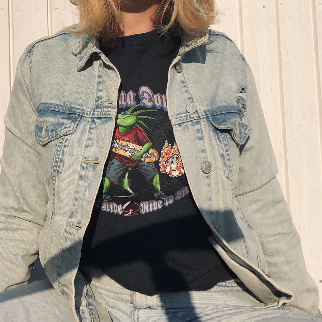 Jeansjacka från topshop