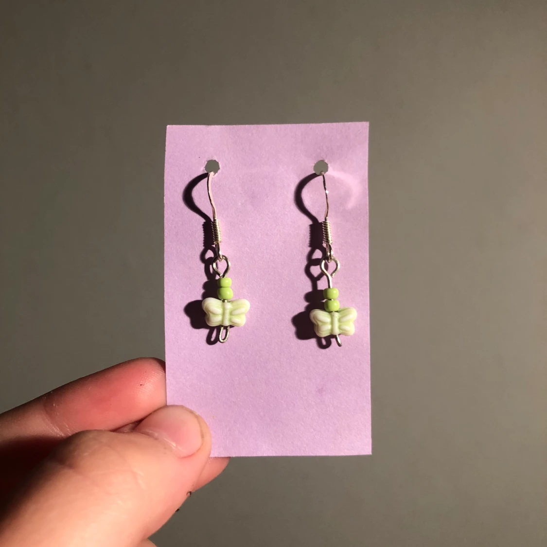 Jättefina handgjorda örhängen