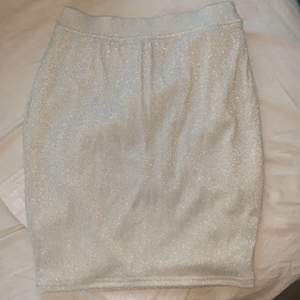 Superfin glitter kjol som är ifrån nakd. Linn alhborgs gammla kollektion, tveksamt om den finns kvar. Använd endast en gång. Spårbar frakt 66kr💗