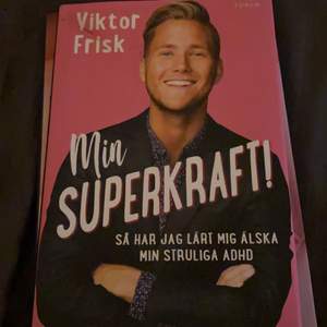 Viktor frisks bok, aldrig läst eller så. Köptes för 230kr och säljes för 150 + frakt.