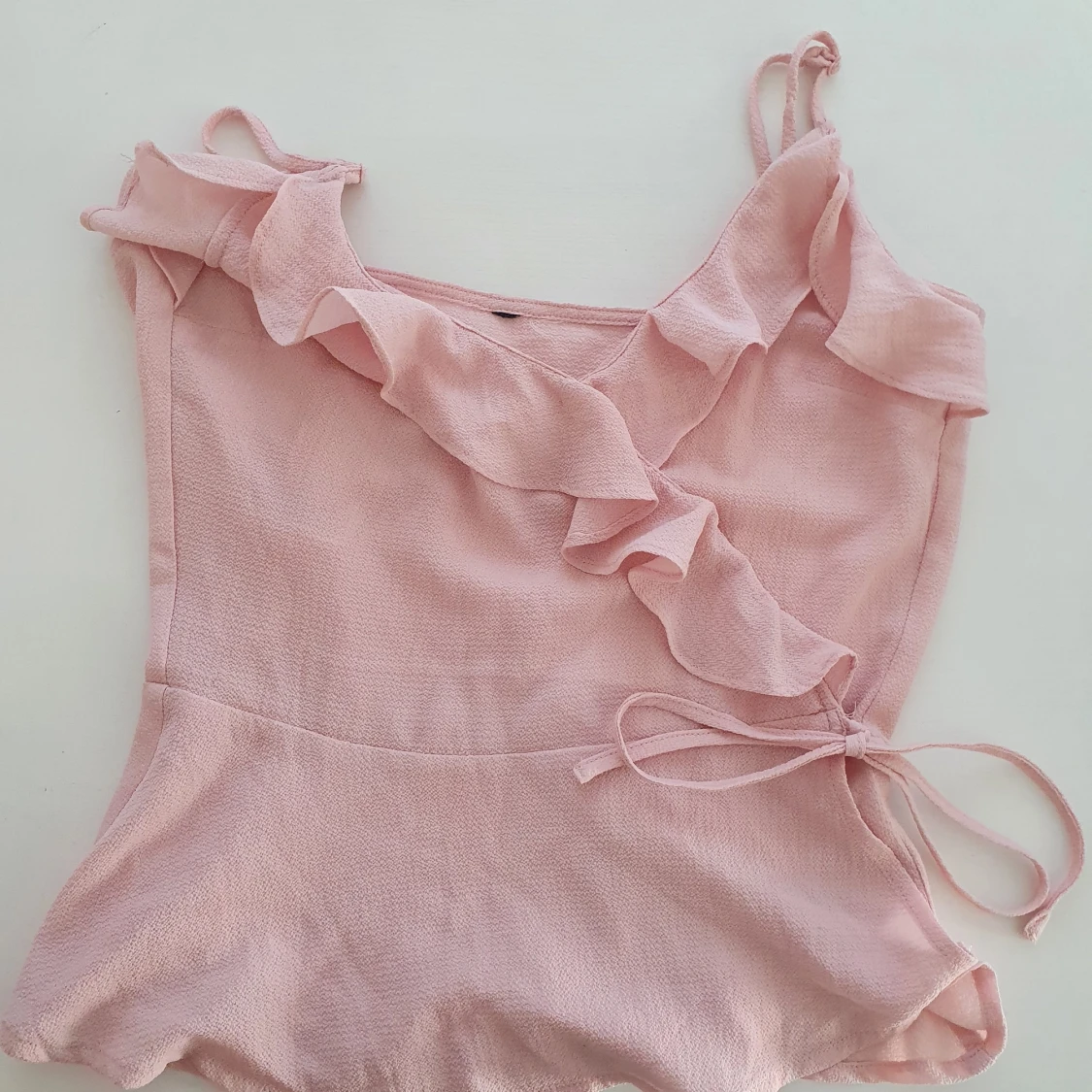 Linne omlottknäppning H&M