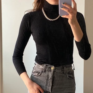 Polotröja - Glittrig polotröja från andotherstories. Strl. 34 men den är välidgt liten i storleken