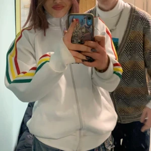 Vit adidas Jamaica sträck typ - Finfint skick