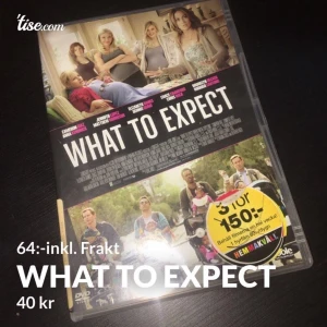 What to expect DVD - Film i fint skick