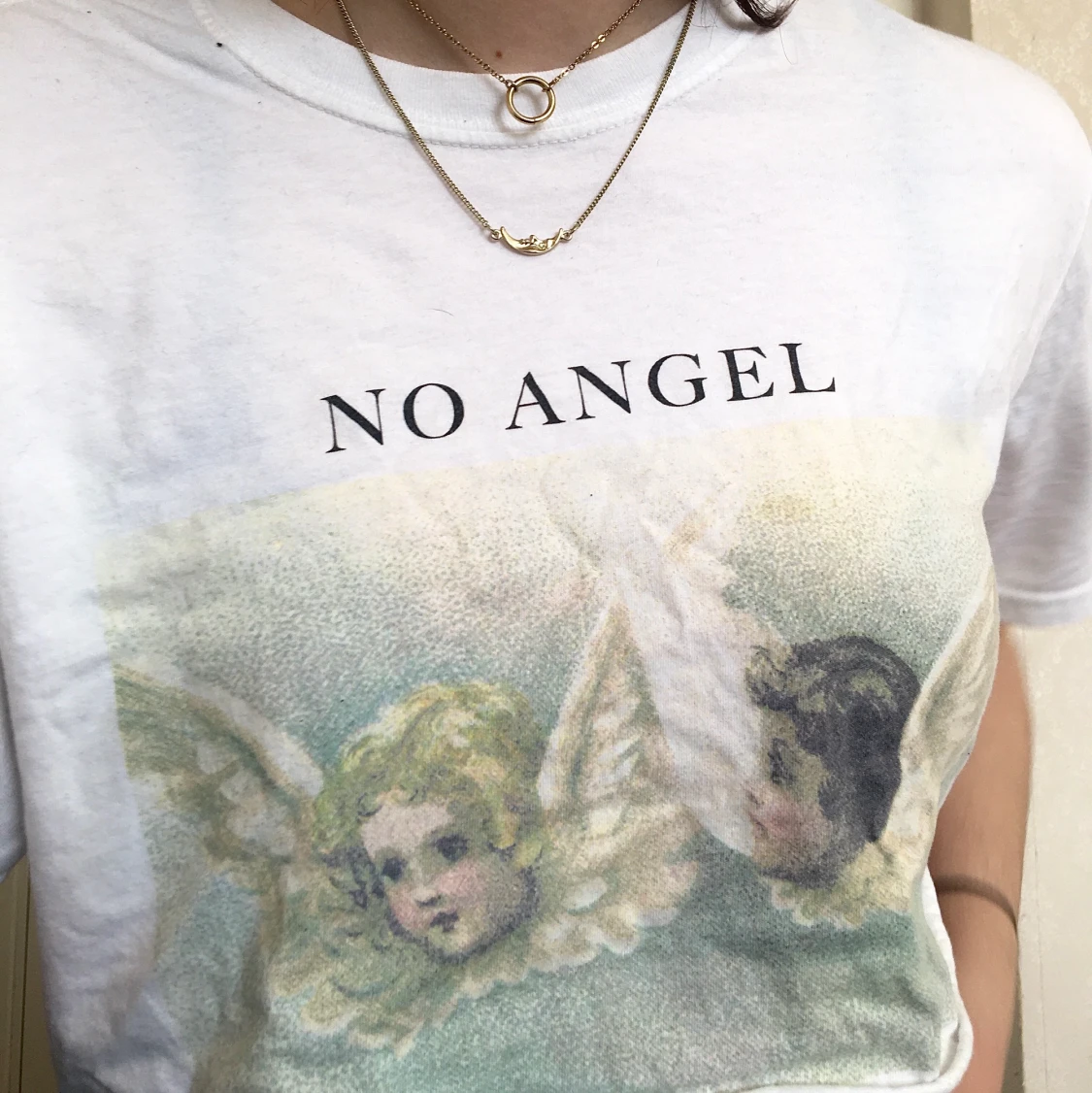 ”No angel” magtröja / croptop - 90