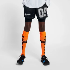 off-white x nike mesh running shorts - sjuka springshorts som är delade i 2 från off-white och nike. De är båda ett par tights under och mesh shorts över så man kan köra me en elle utan en. Retail va typ 1400 om ja minns rätt och dessa e galna men inte min grej längre bah