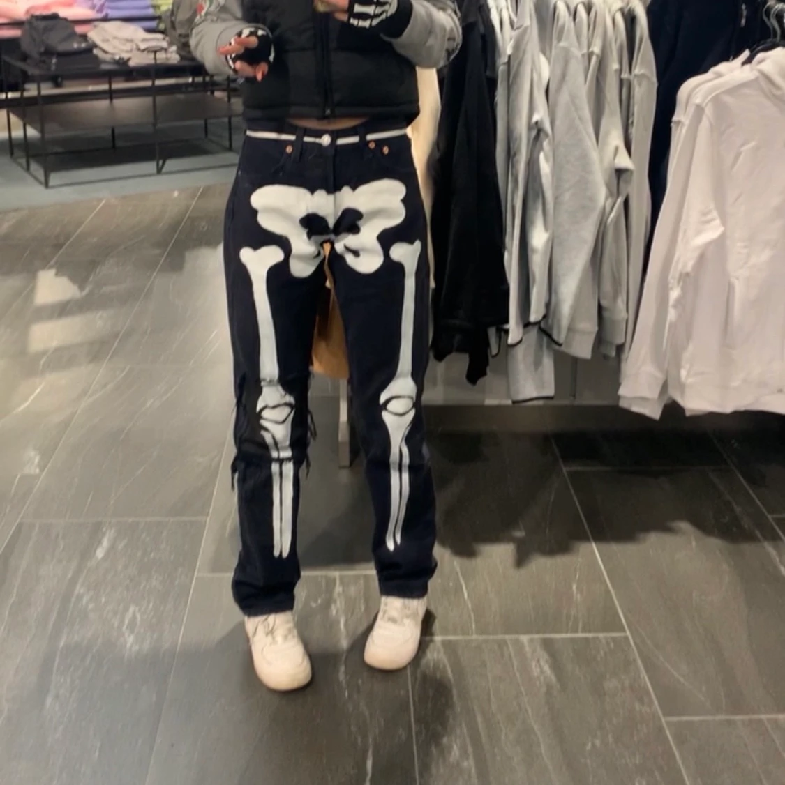 Skelett levis jeans