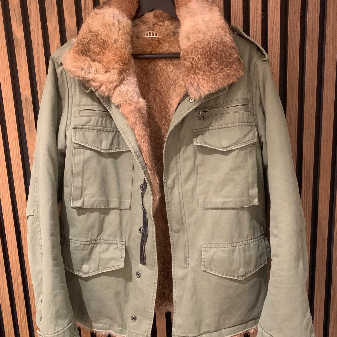 Ojardorf military fur jacket