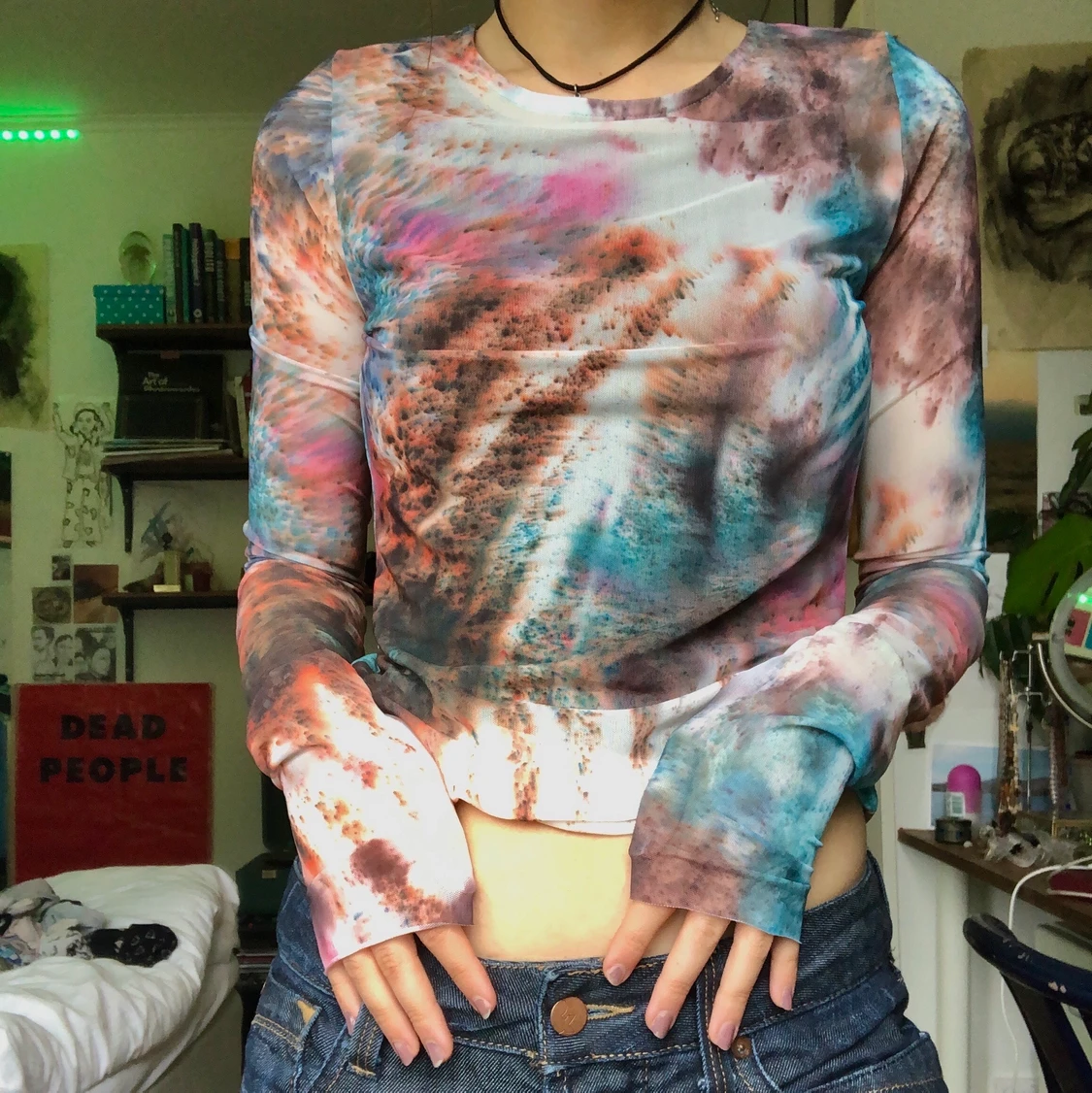 Jättefin meshtop från weekday!!