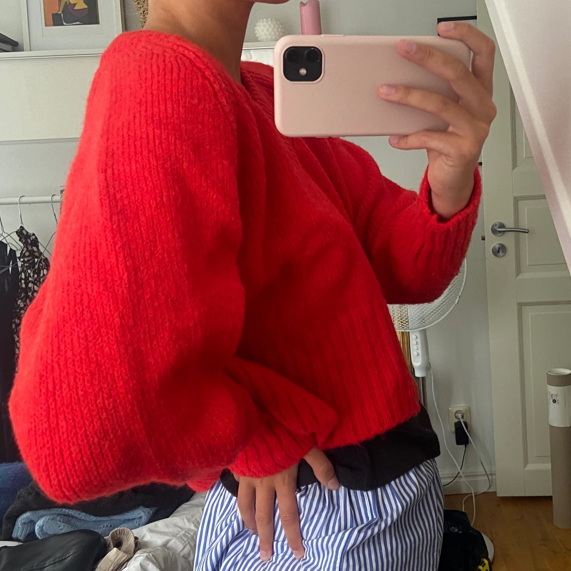 Stickad tröja från mango - 90