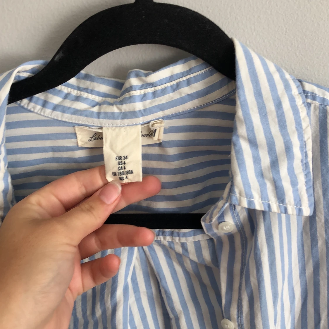 Randig oversize skjorta från HM  - 90