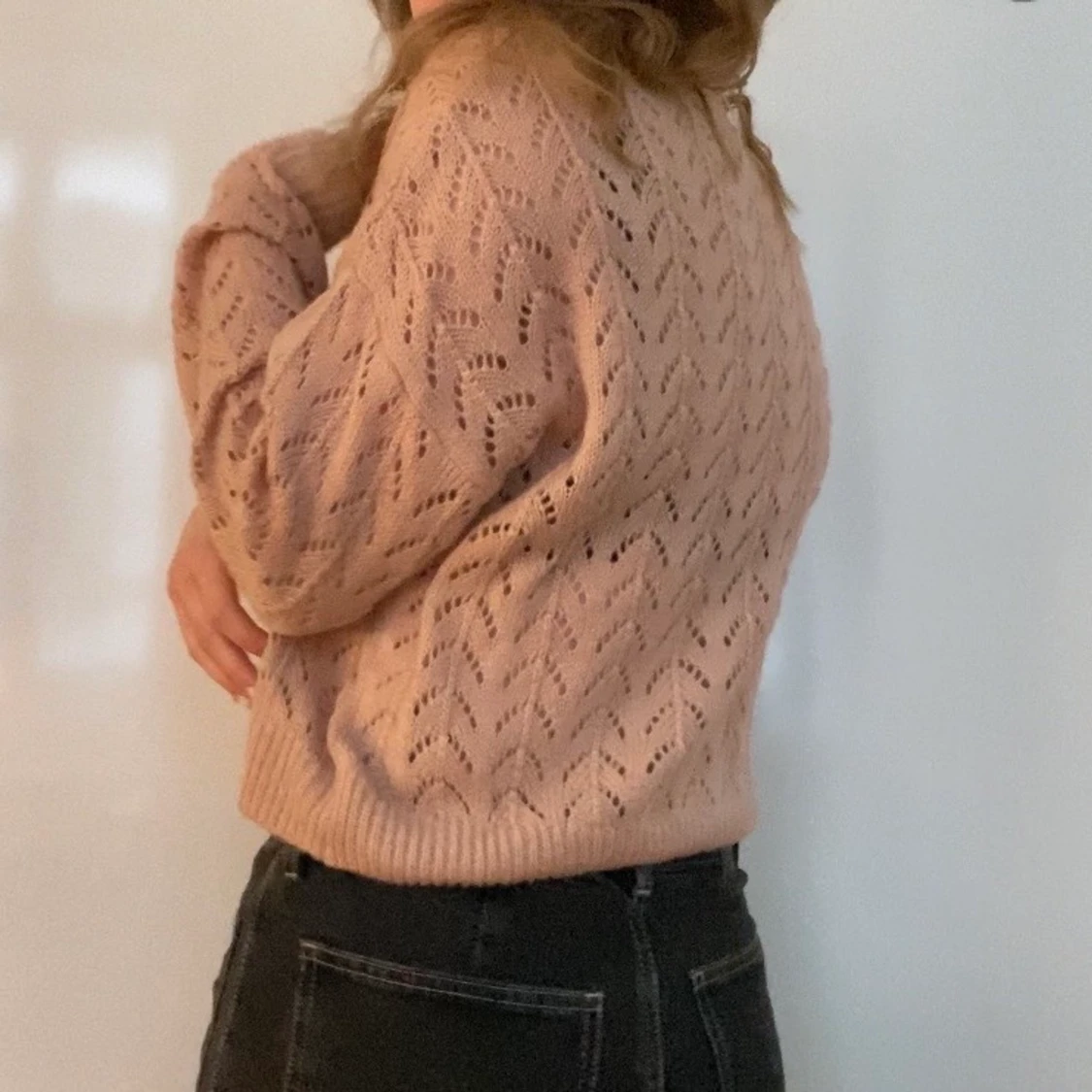Stickad tröja Rosa - 91