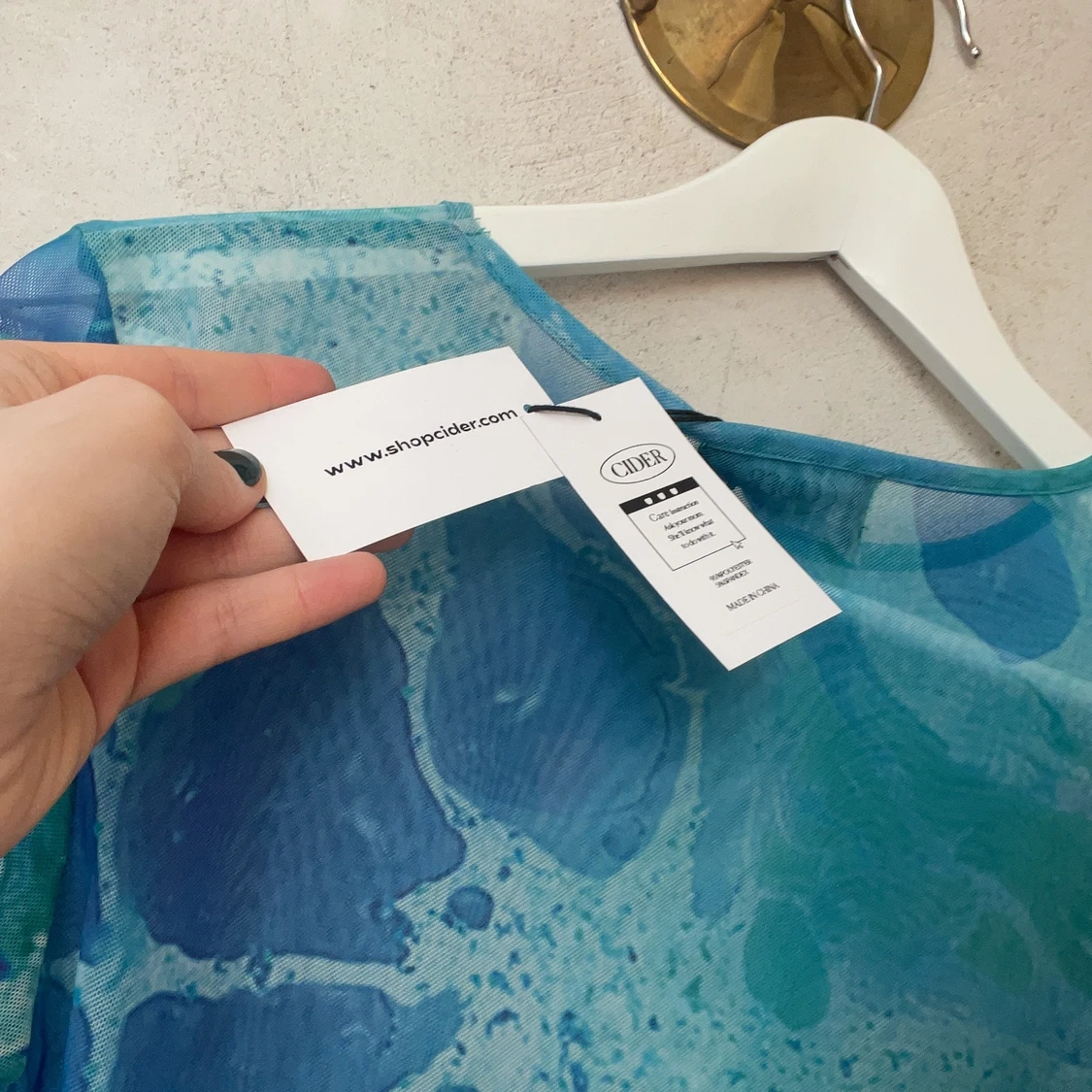 Mesh top, Cider - 91