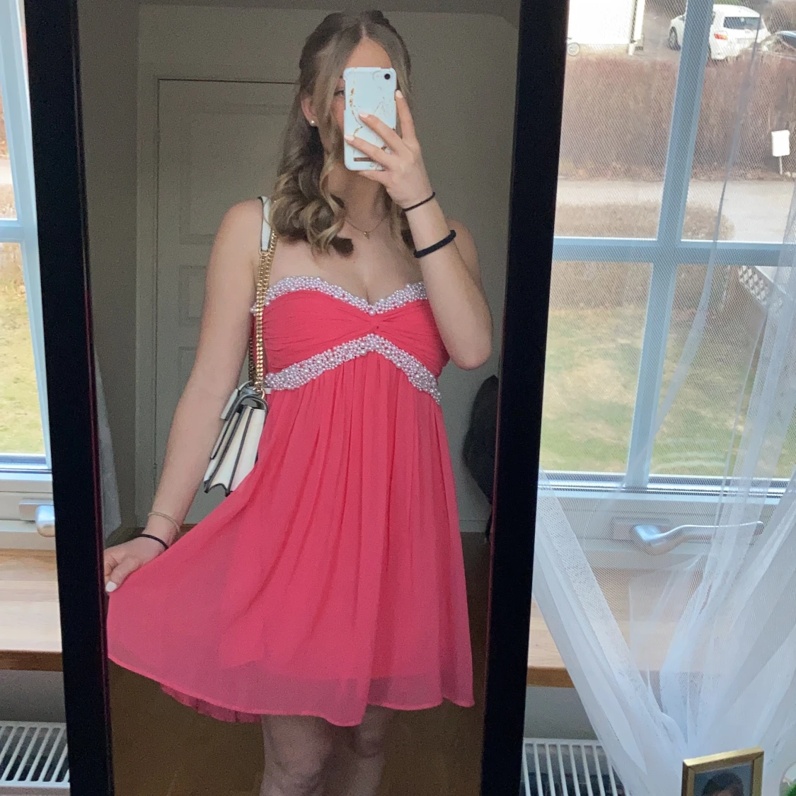 Rosa balklänning