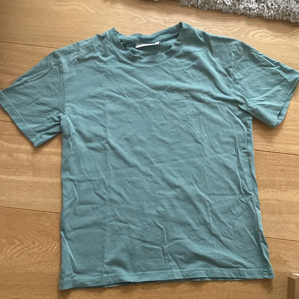 Säljer dessa mörkturkosa (strl S) och ljuslila (strl XS) Alanis t-shirtarna från Weekday. Den turkosa har två små fläckar under ena ärmen men annars är de som nya. 50kr för en eller 90 för båda. T-shirts.