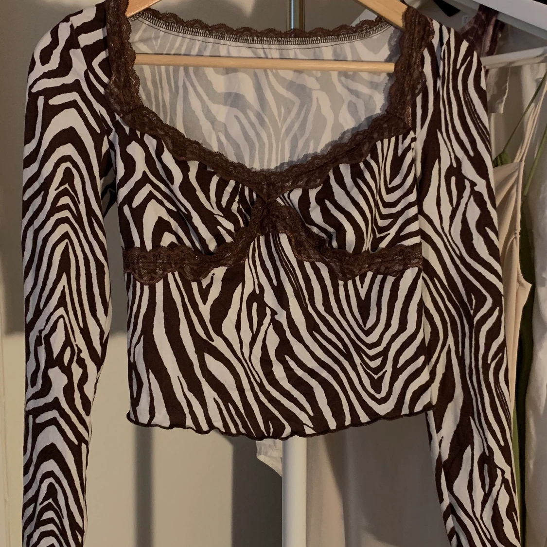 Zebramönstrad tröja - 90