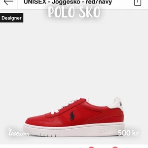 Polo shoes  -  Red polo shoes size 37,5💗