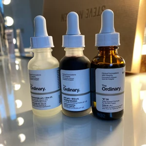 The ordinary  - Säljer dessa tre, i princip, oanvända.