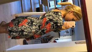 Pattern dress - New pattern dress from & other stories that is perfect for both summer but also winter to wear with boots under a sweater/coat ❄️❤️