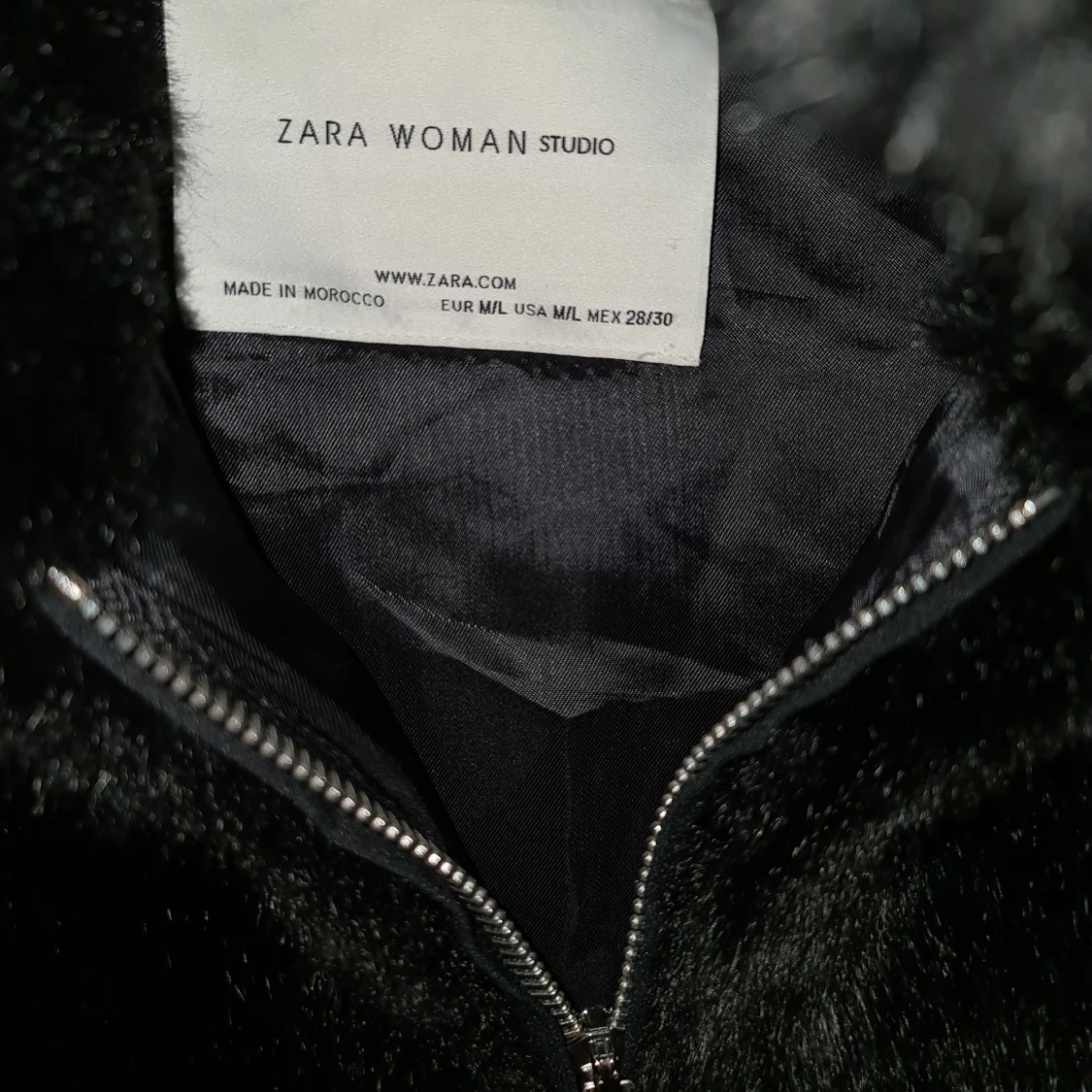 Väst i fuskpäls  - 90