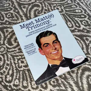 The balm ögonskuggspalett - Endast Swatchad på några av skuggorna! Nypris runt 400kr