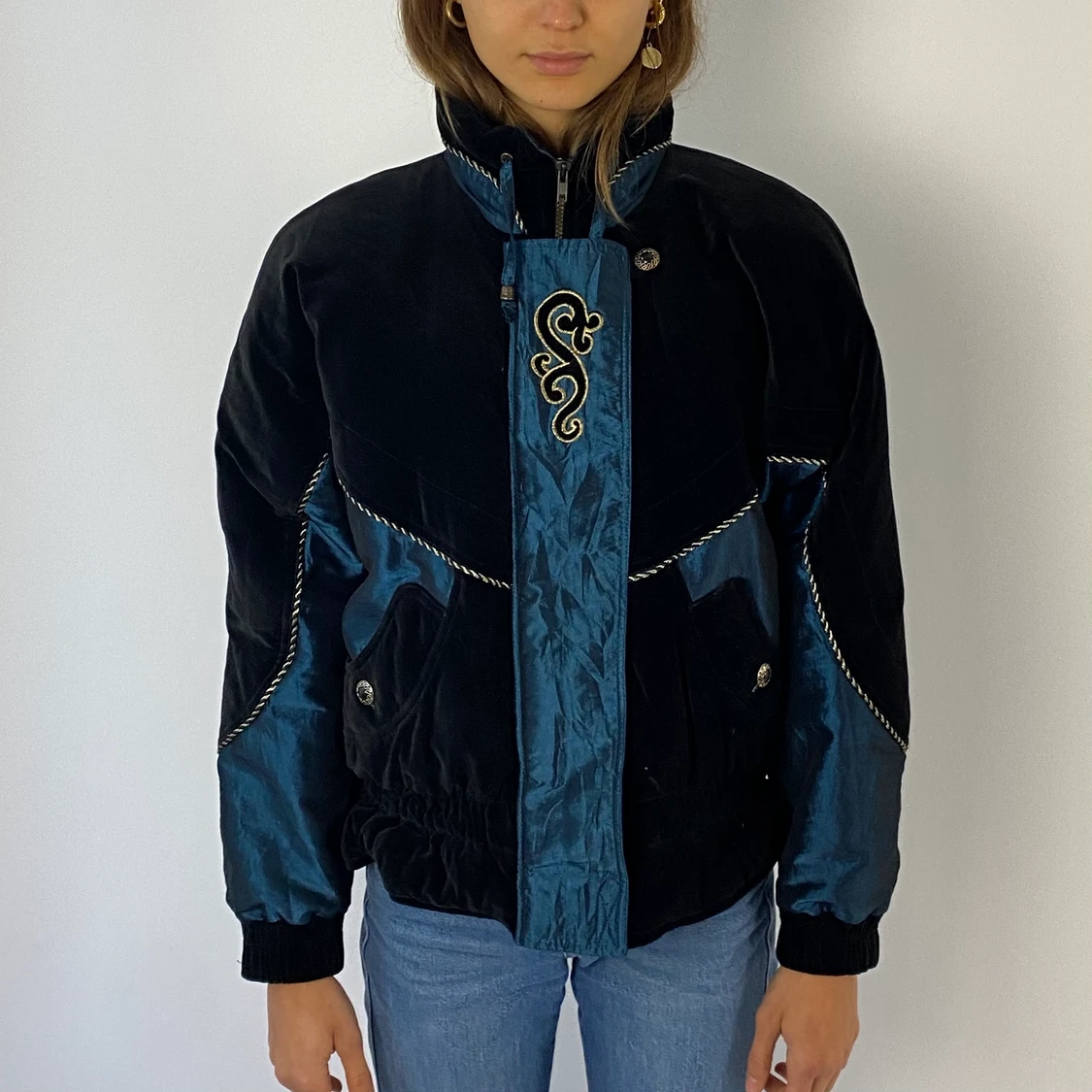 Louis Vuitton vintage bomber jacket