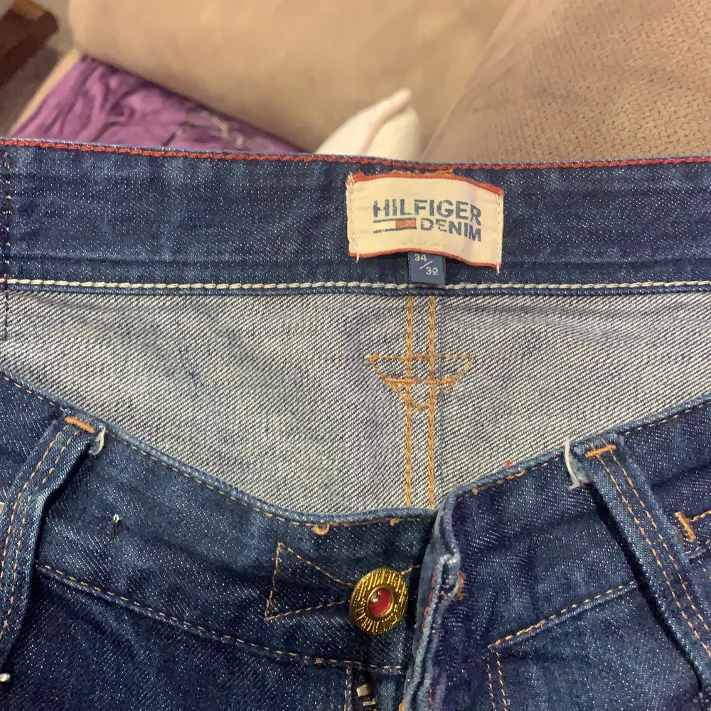 Super fina denim jeans, inte använda så mycket. Storlek 34/32.. Jeans & Byxor.