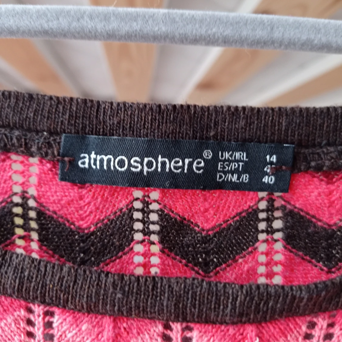 Stickad klänning storlek 40  - 90