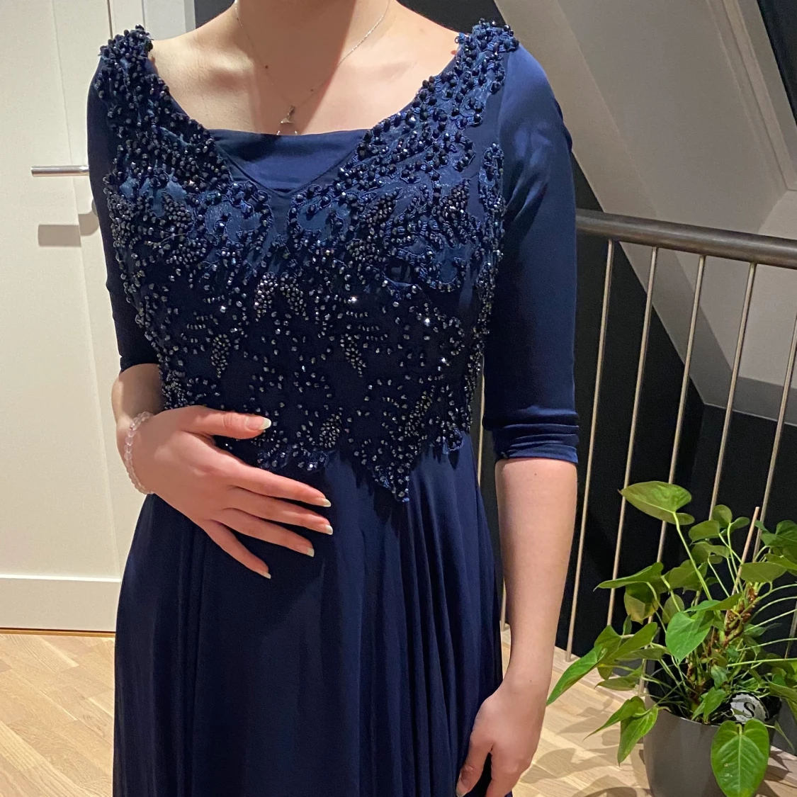 Balklänning i chiffong 💙✨