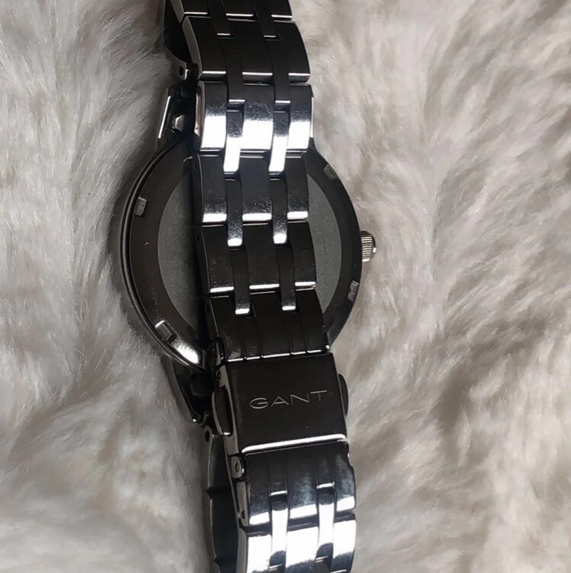 Äkta Gant silver klocka  - 91