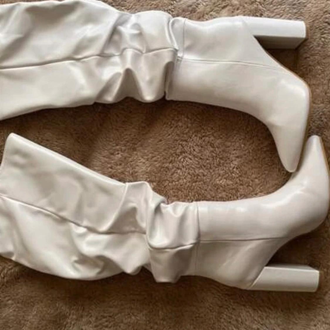 Knee high klackar - 90