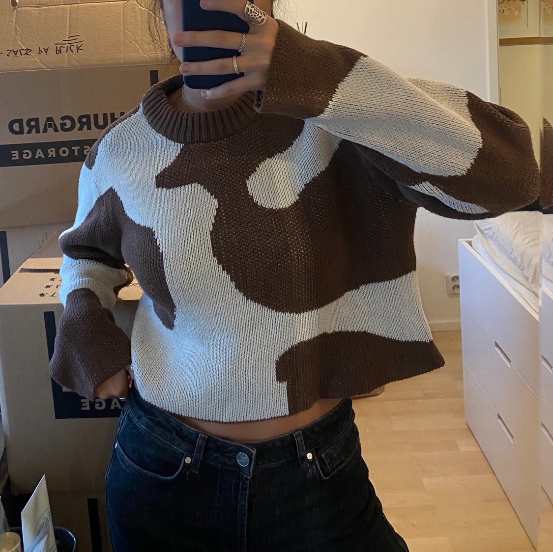 Croppad tröja strl. XS! - 90