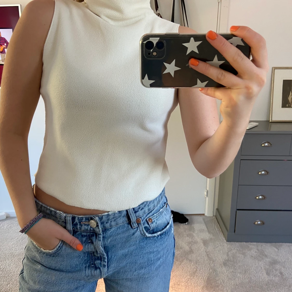 Fleecetröja från river island - 90