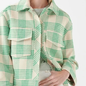 Grön Rutig jacka!  - Rutig grön jacka från förra hösten! 