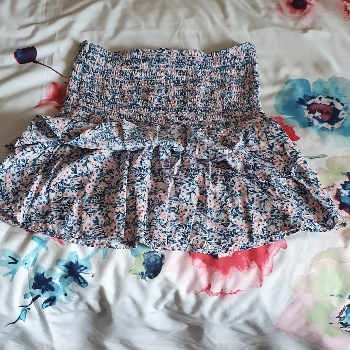 Söt kotton volongkjol  - 90