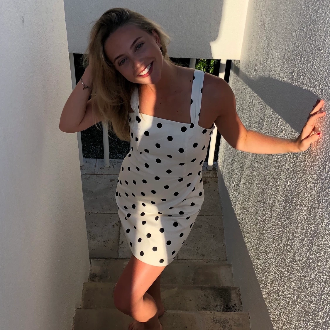 Prickig miniklänning - 90