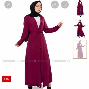 Vinröd kimono - Insåg att det inte riktigt var min smak när returtiden tog slut