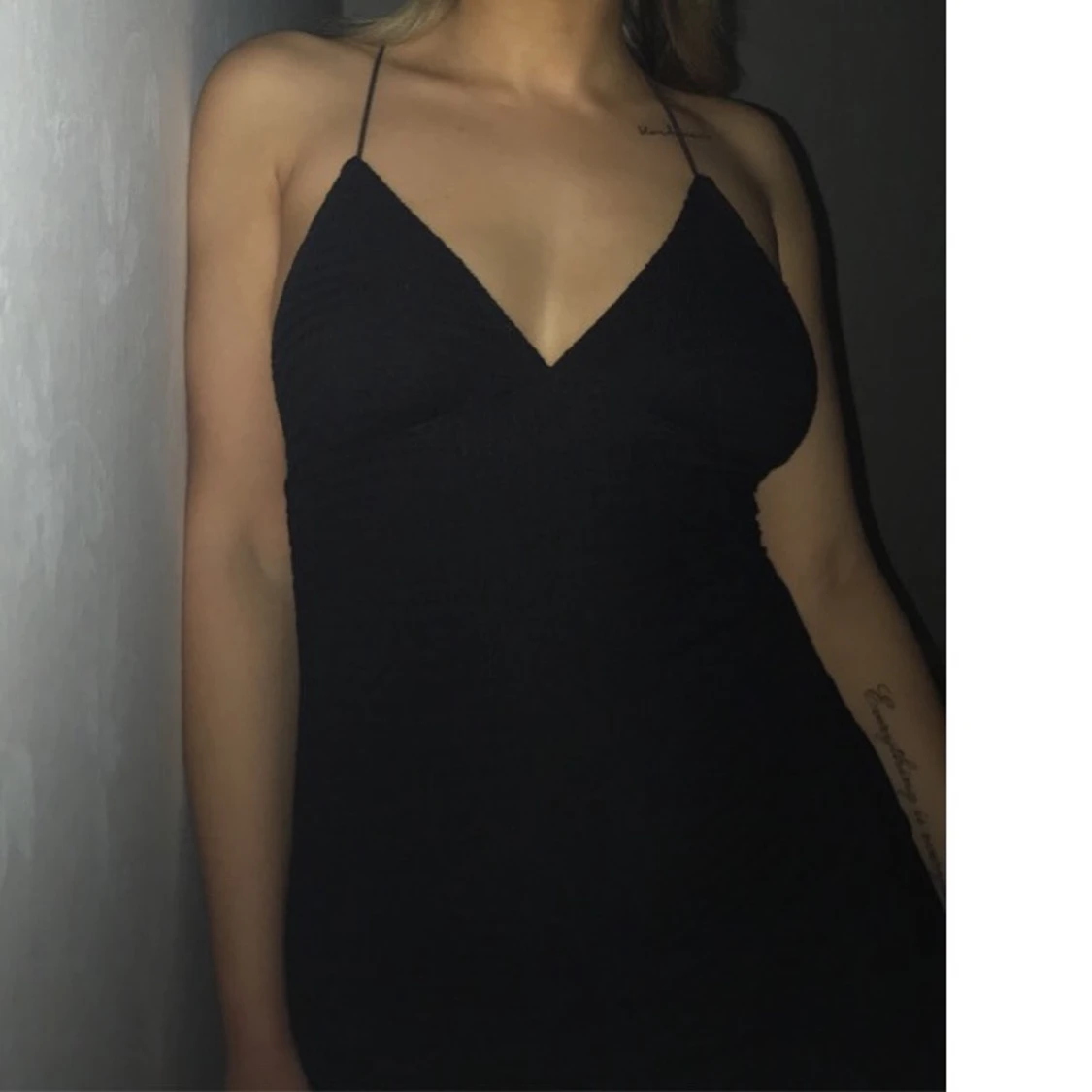 Svart mini klänning