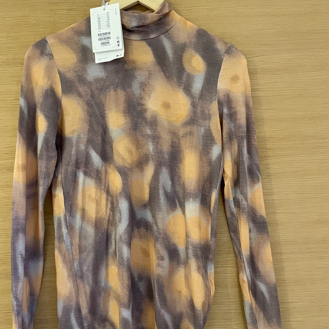 90-tals stil långärmad topp  - 90