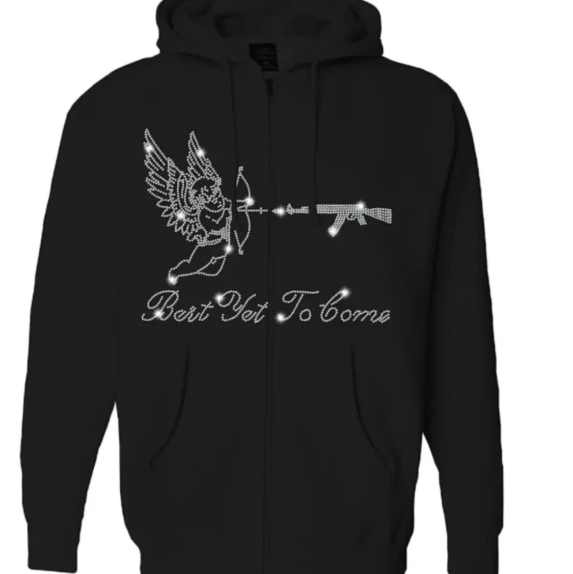 Rhinestone hoodie 