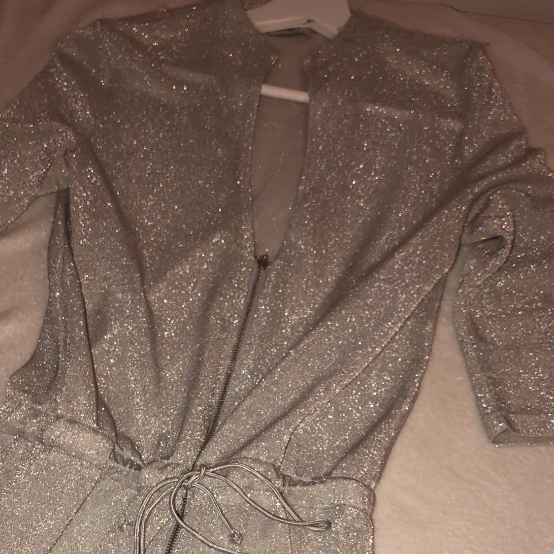 Oh polly glitter metallic jumpsuit  - 90