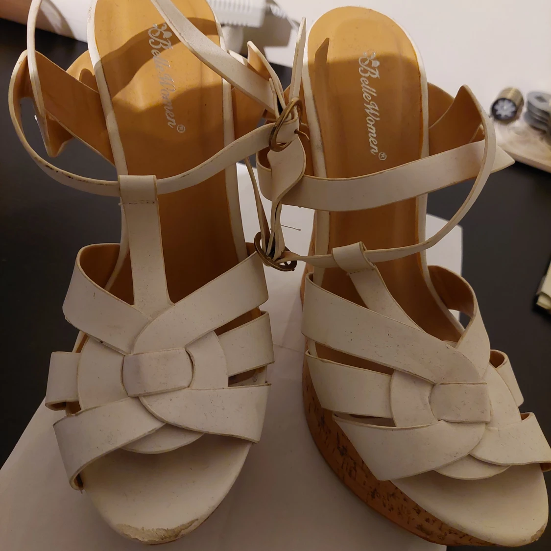  Super  fina  sommar   sandaler  i  korkå - 90